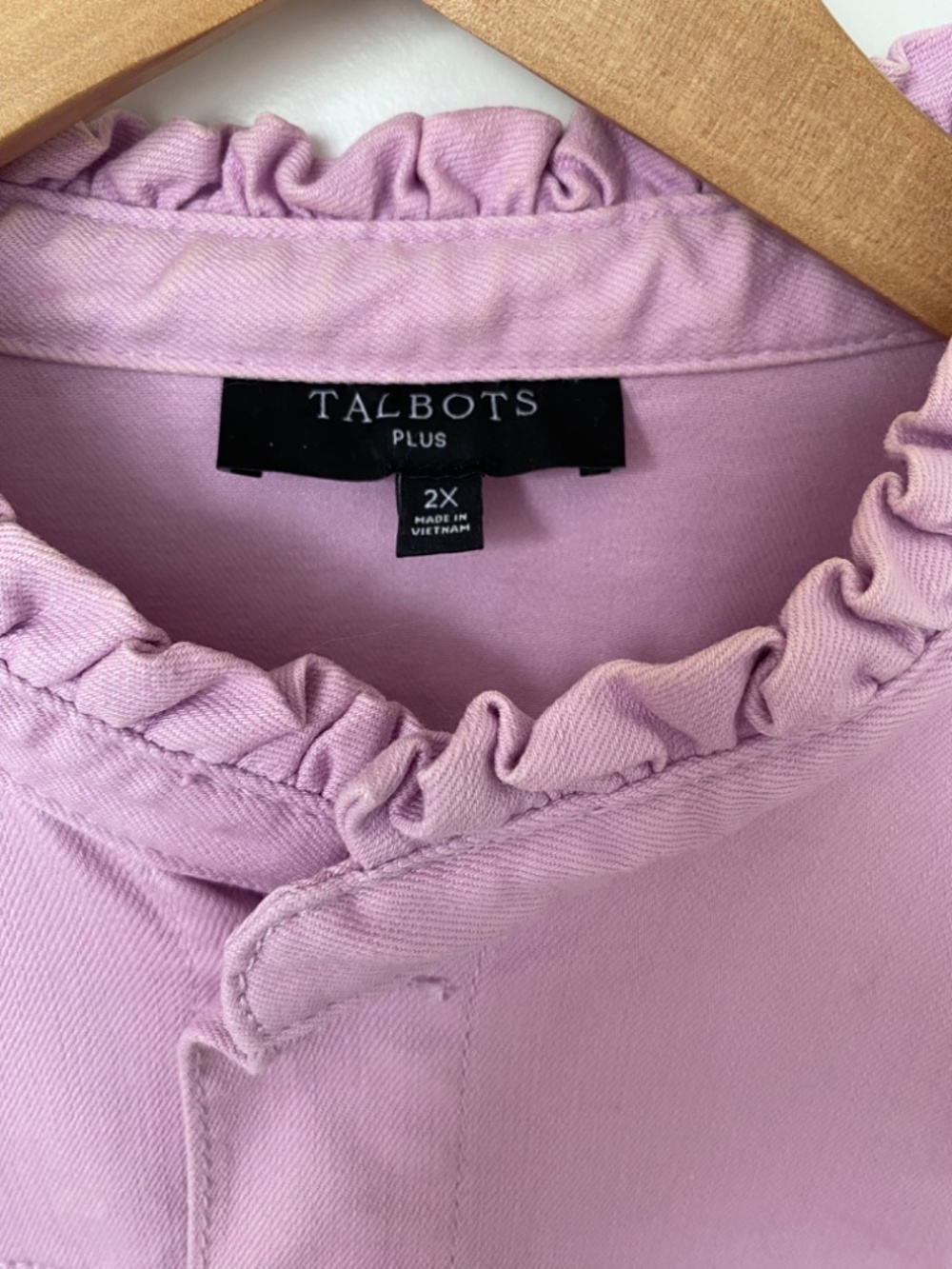 Talbots Plus Size Jean Jacket - Picture 2 of 6